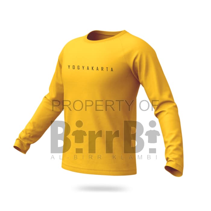 Kaos Panjang Dewasa Al-Birr Klambi - Kuning